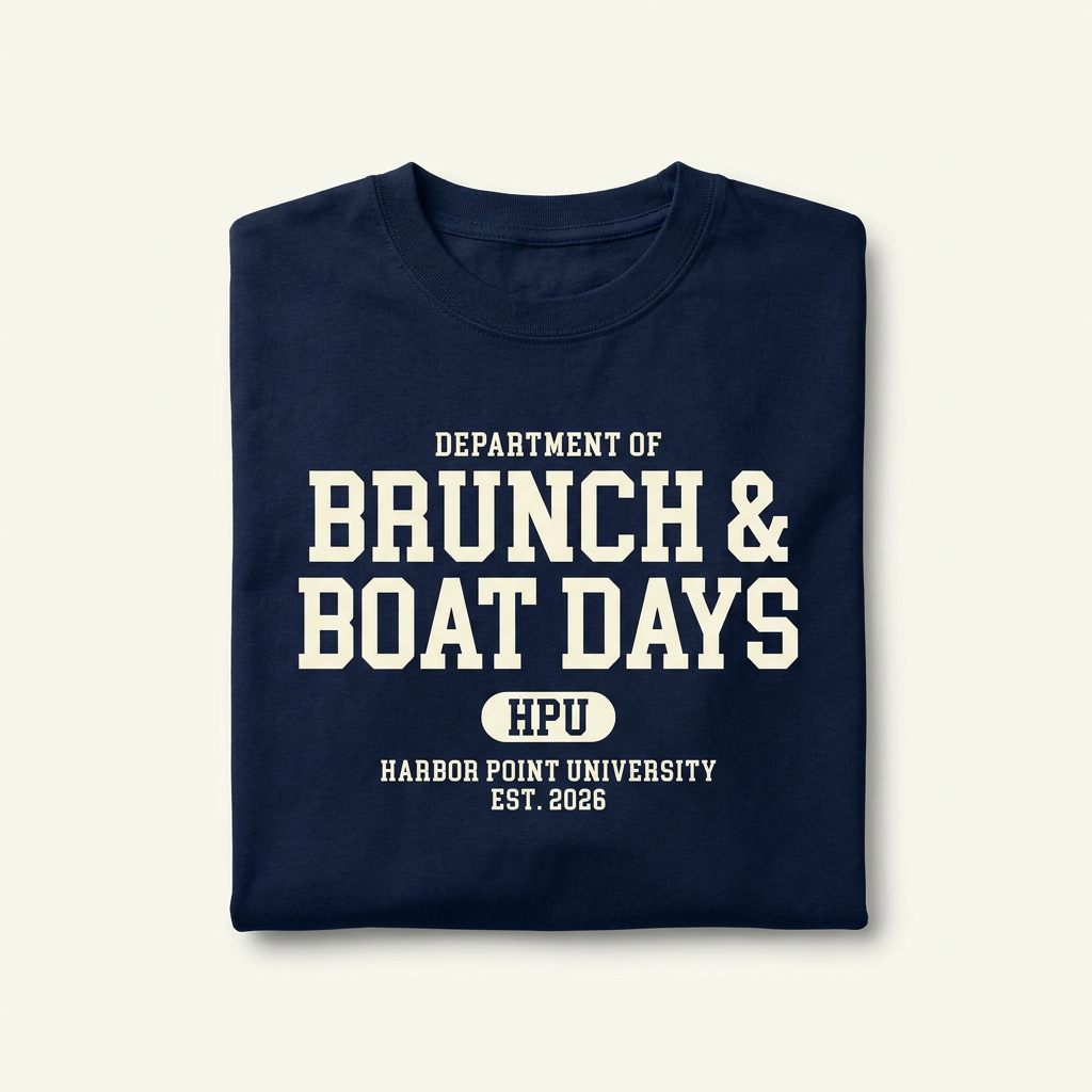 Department of Brunch & Boat Days Tee
