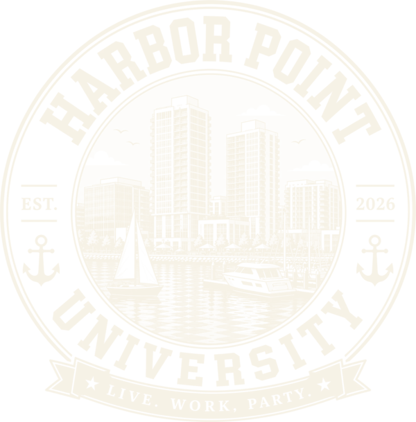 Harbor Point University collegiate seal